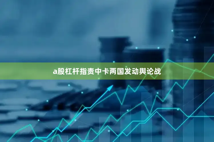 a股杠杆指责中卡两国发动舆论战